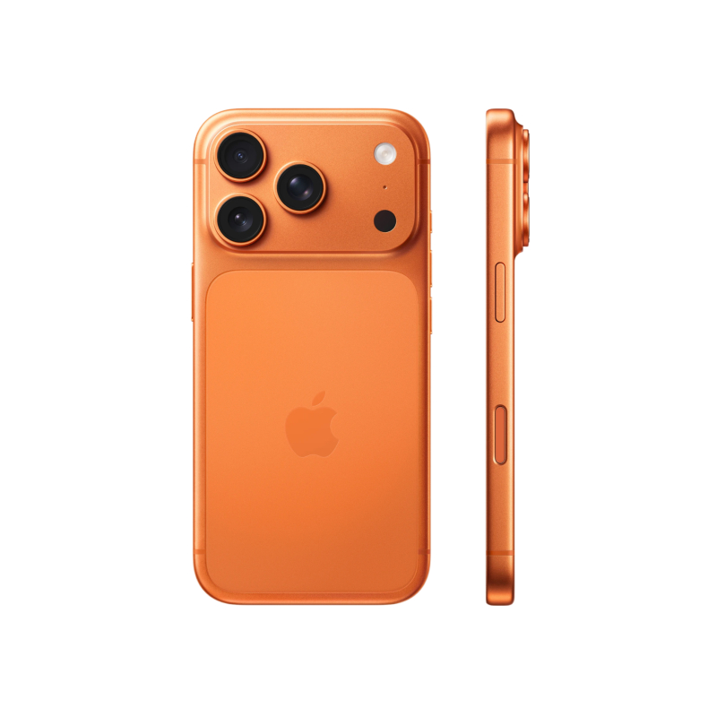На фото изображено Apple iPhone 17 Pro Max, 256 ГБ, Космический оранжевый