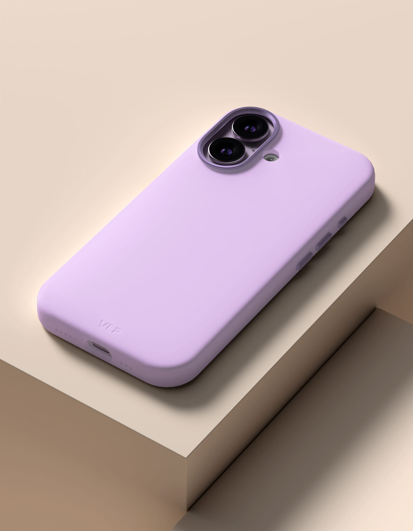 Фото Чехол защитный VLP Aster Pro Case с MagSafe для iPhone 17, лавандовый На фото изображено Чехол защитный VLP Aster Pro Case с MagSafe для iPhone 17, лавандовый