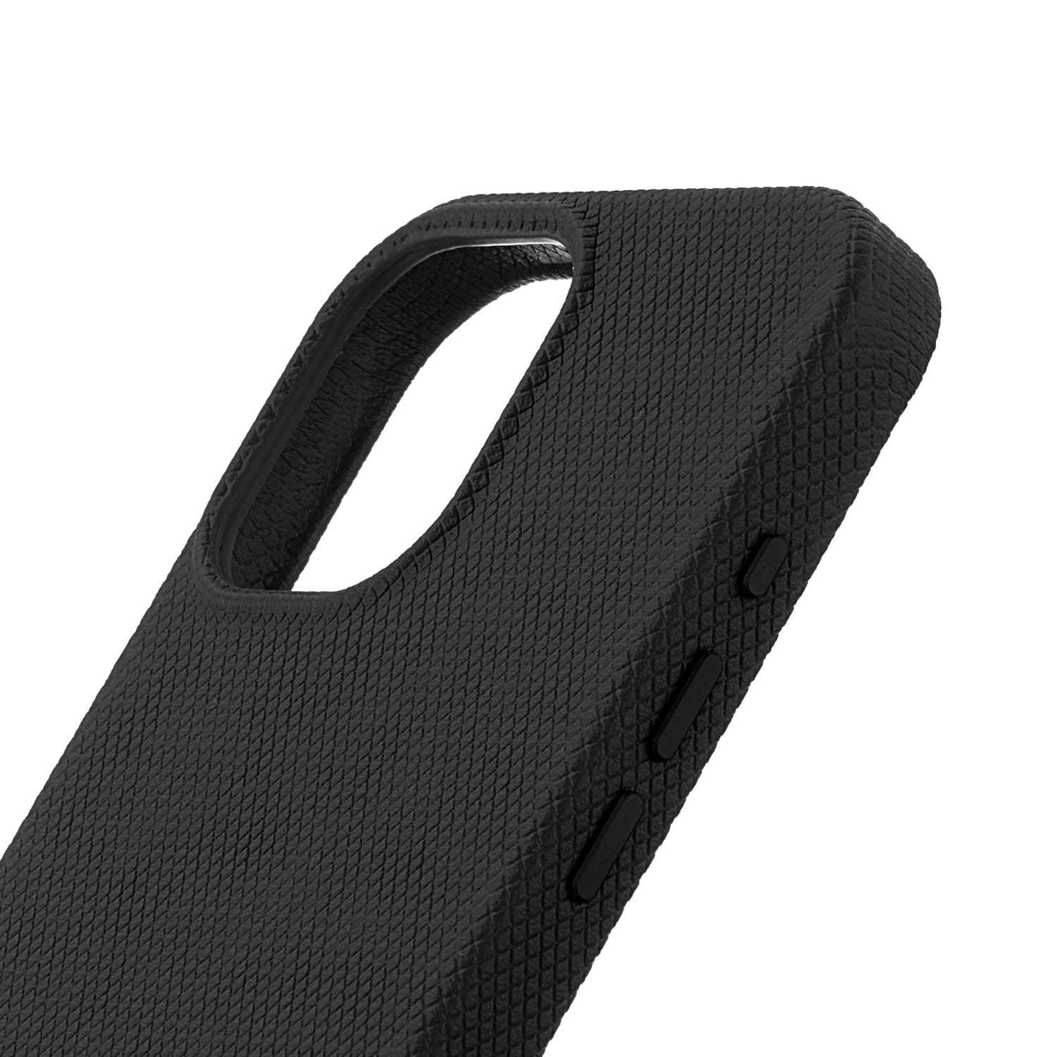 На фото изображено Чехол Native Union (RE)Classic Case MagSafe для iPhone 16, черный