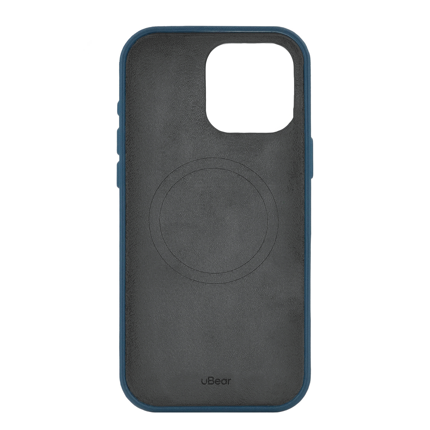 На фото изображено Чехол защитный uBear Capital Case для iPhone 16 Pro Max, синий