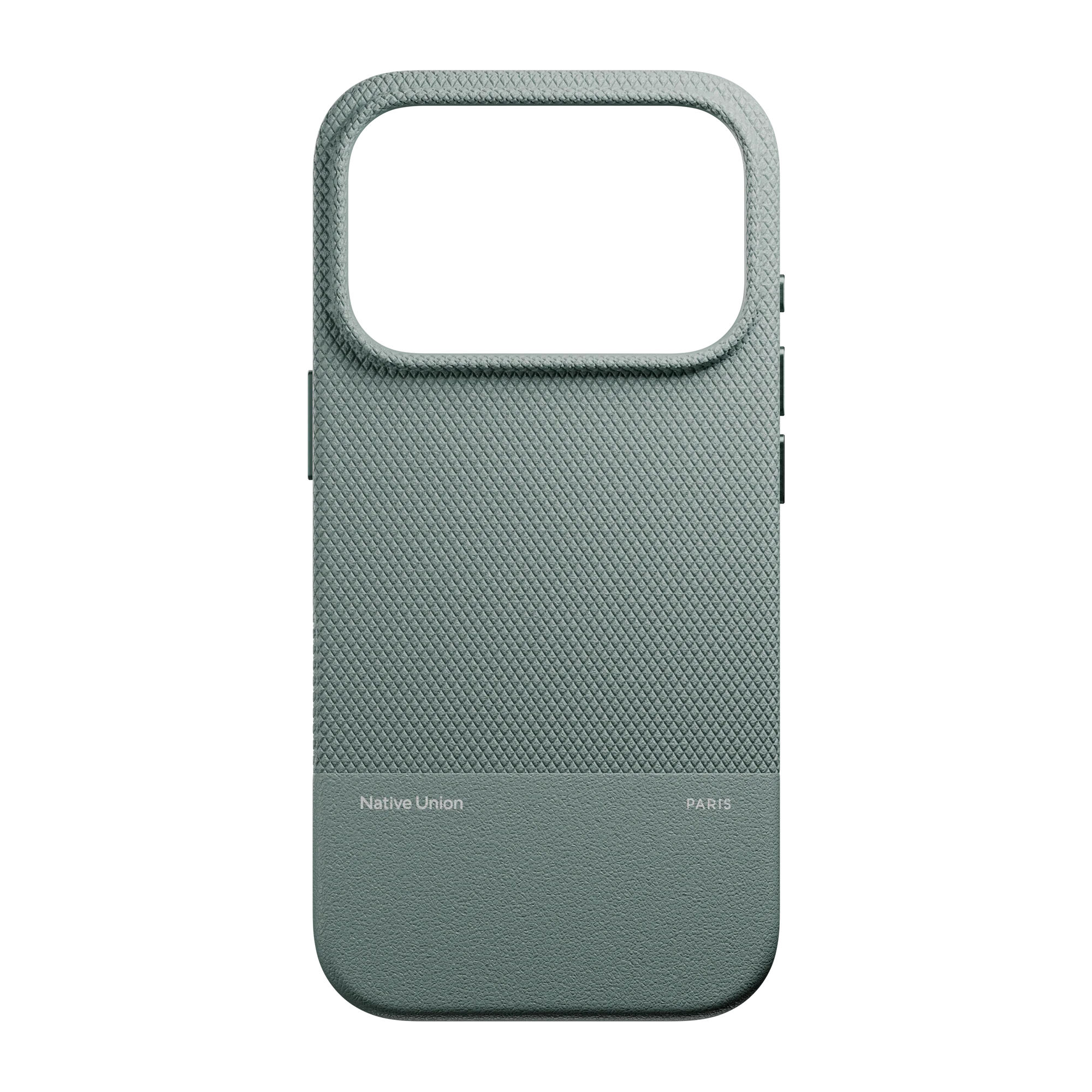 На фото изображено Чехол Native Union Paris (Re) Classic для iPhone 17 Pro Max Зеленый