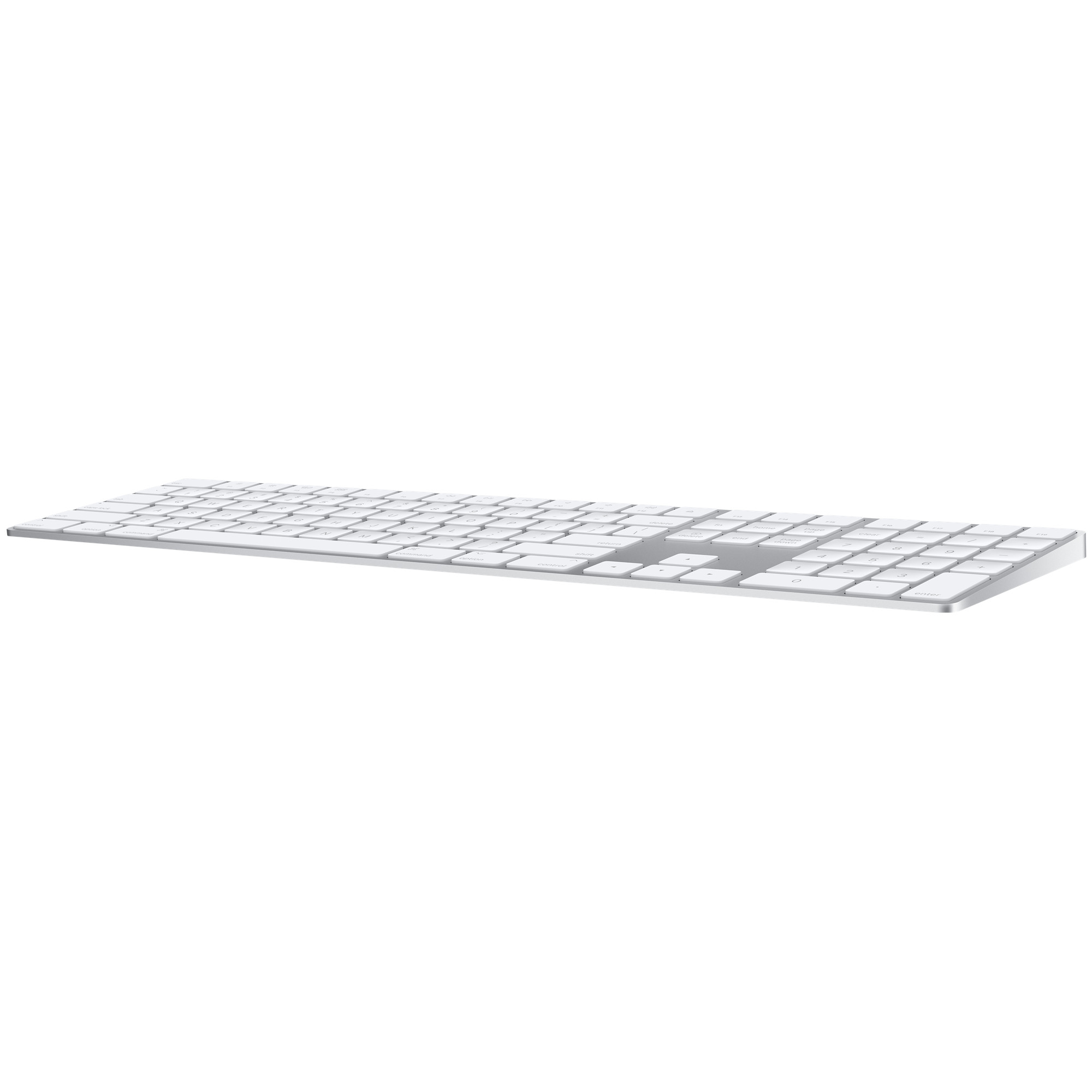 На фото изображено Клавиатура Apple Magic Keyboard с цифровой панелью для Mac, серебристый