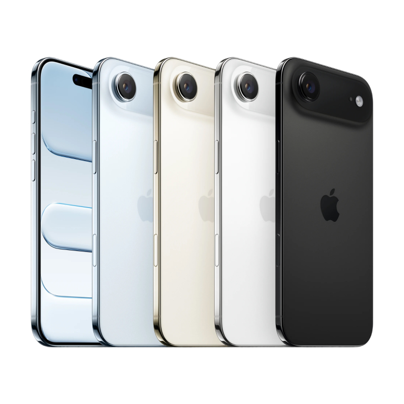 На фото изображено Apple iPhone Air eSIM 512ГБ, Небесно-голубой