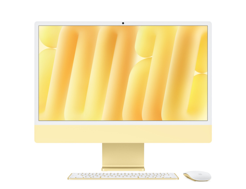 Apple iMac 24" Retina 4,5K, M4 10C / 10C, 32 ГБ, 1 ТБ, Жёлтый Apple iMac 24" Retina 4,5K, M4 10C / 10C, 32 ГБ, 1 ТБ, Жёлтый
