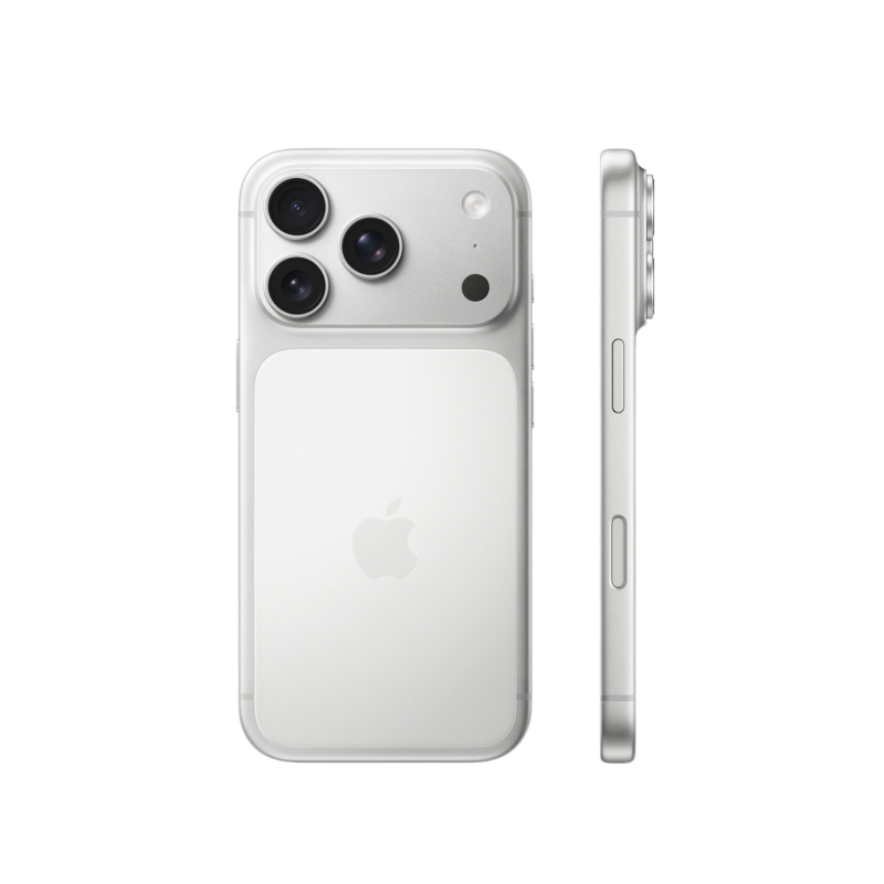 На фото изображено Apple iPhone 17 Pro Max, 256 ГБ, Серебристый