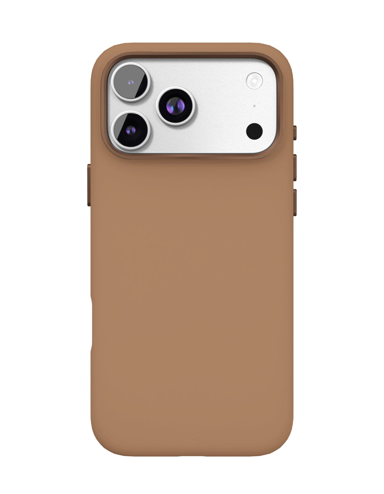 На фото изображено Чехол защитный VLP Aster Pro Case с MagSafe для iPhone 17 Pro Max, мокка