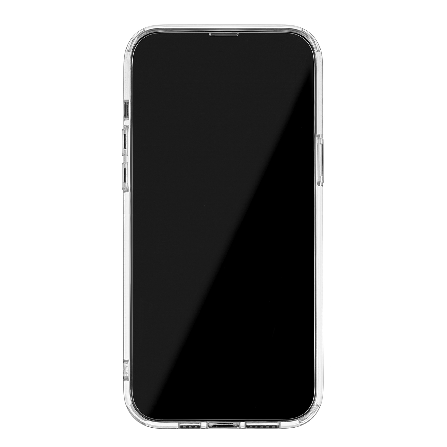 На фото изображено Чехол защитный uBear Real Mag Case для iPhone 14, усиленный, прозрачный