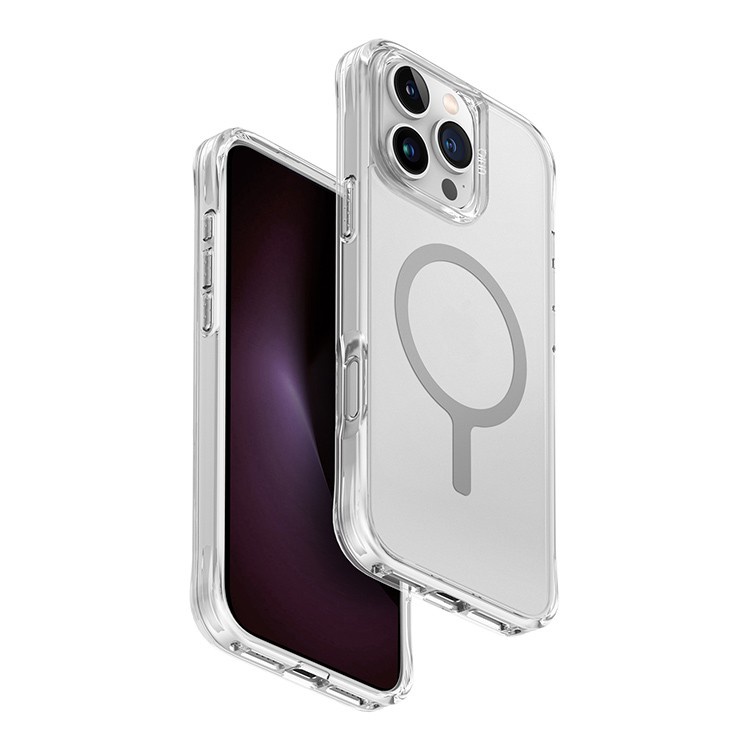 Чехол Uniq для iPhone 16 Pro Lifepro Xtreme AF Frost Clear (MagSafe), прозрачный