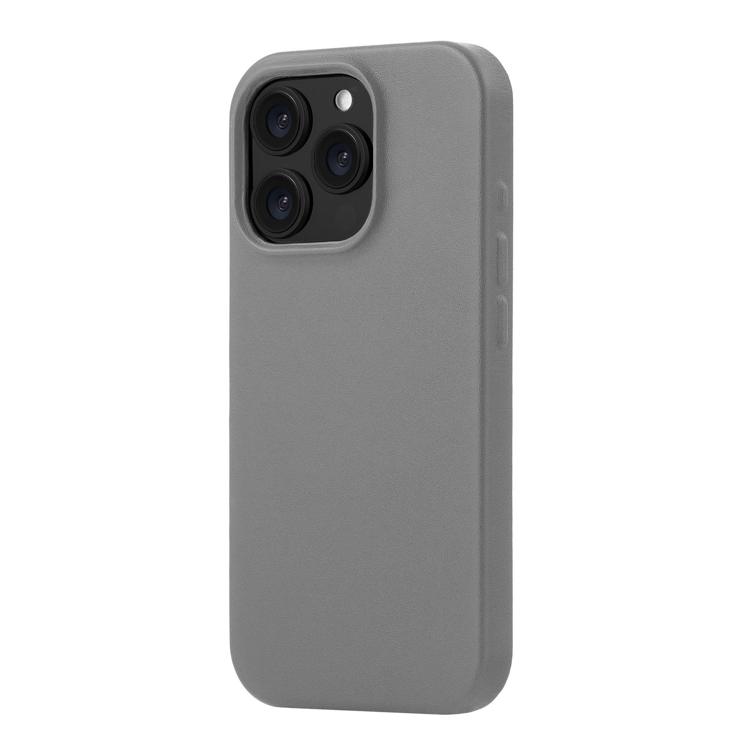На фото изображено Чехол защитный uBear Capital Case для iPhone 16 Pro, серый