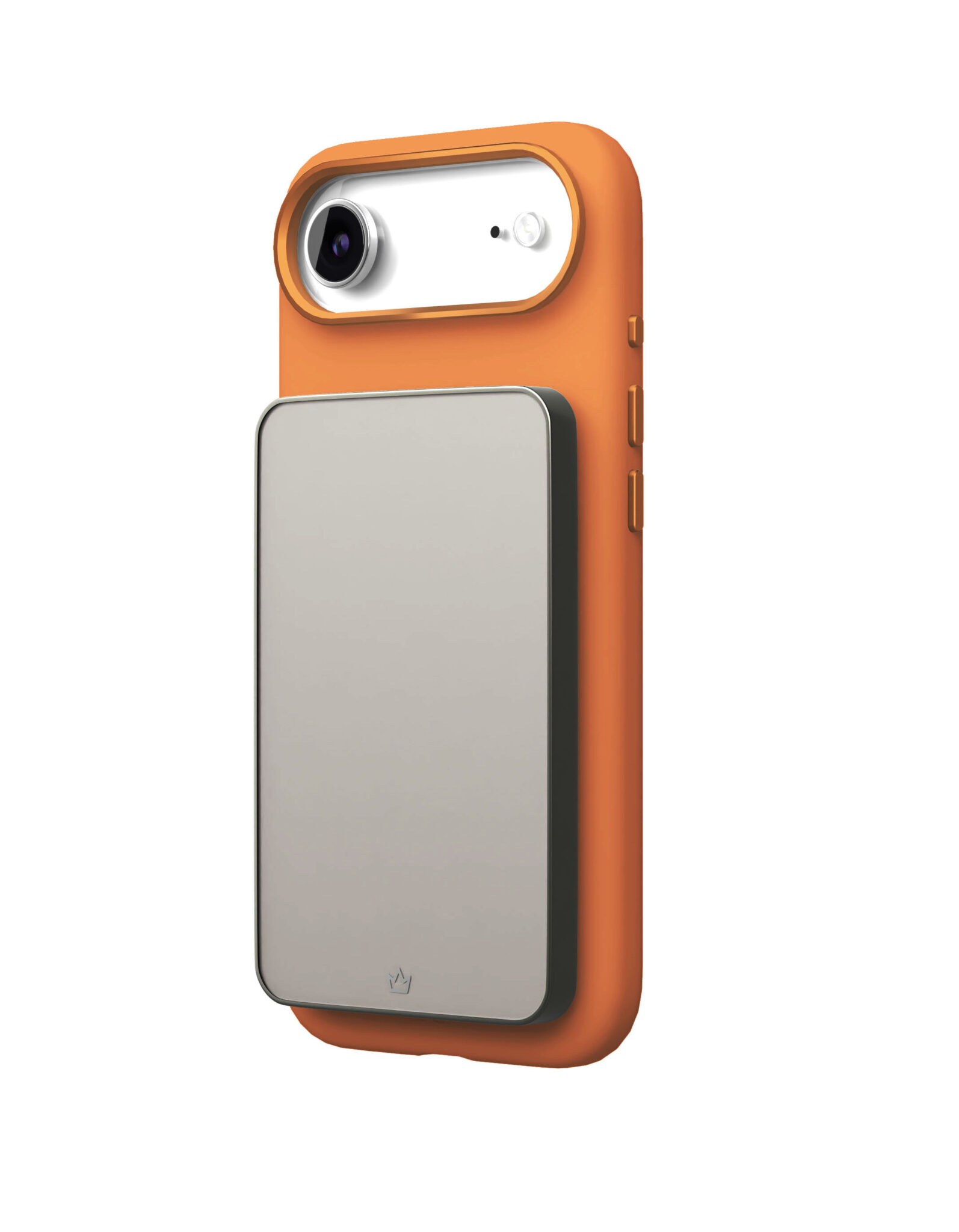 Фото Чехол защитный VLP Aster Pro Case с MagSafe для iPhone Air, оранжевый На фото изображено Чехол защитный VLP Aster Pro Case с MagSafe для iPhone Air, оранжевый