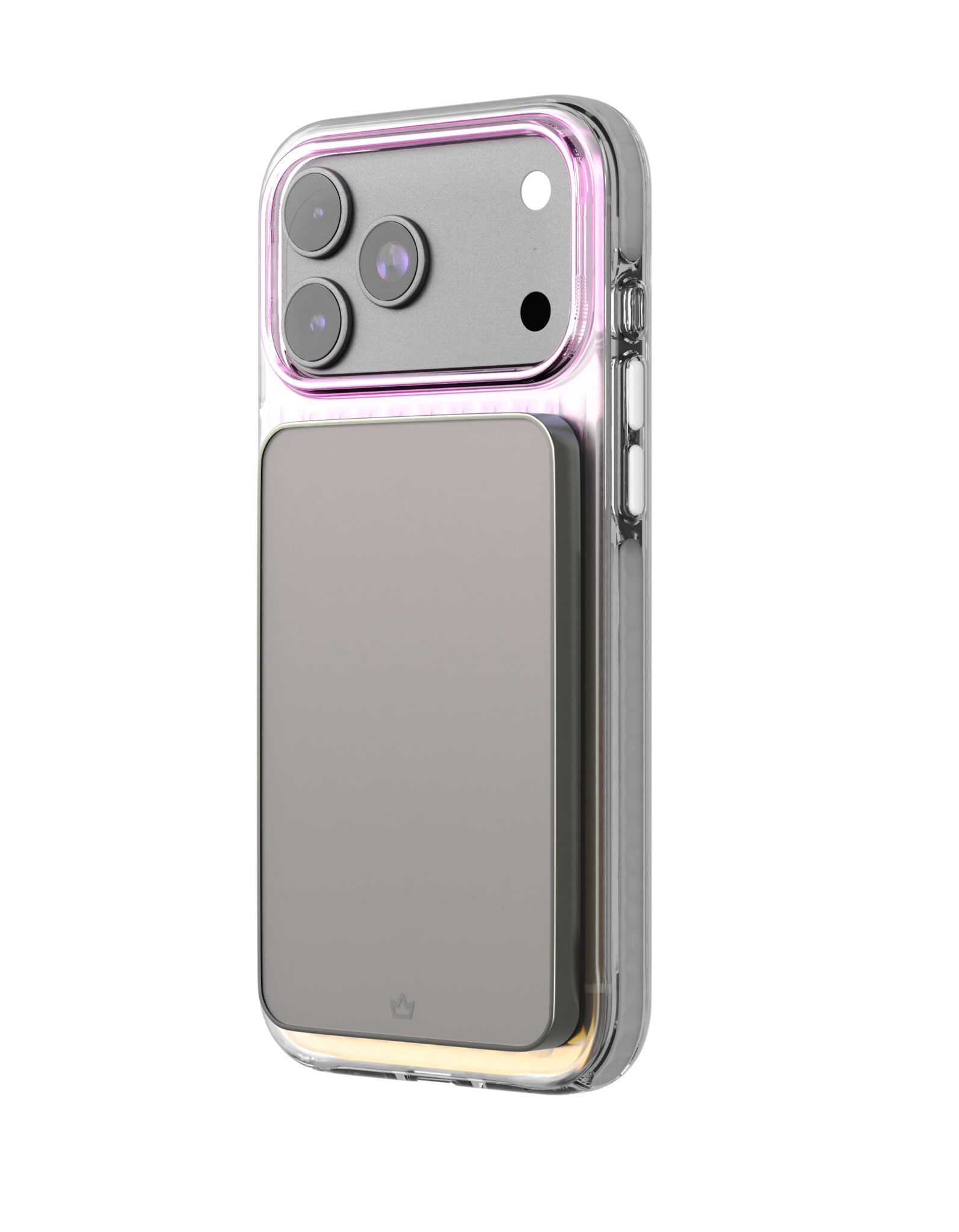 Фото Чехол защитный VLP Pulse Case с MagSafe для iPhone 17 Pro Max, перламутровый На фото изображено Чехол защитный VLP Pulse Case с MagSafe для iPhone 17 Pro Max, перламутровый