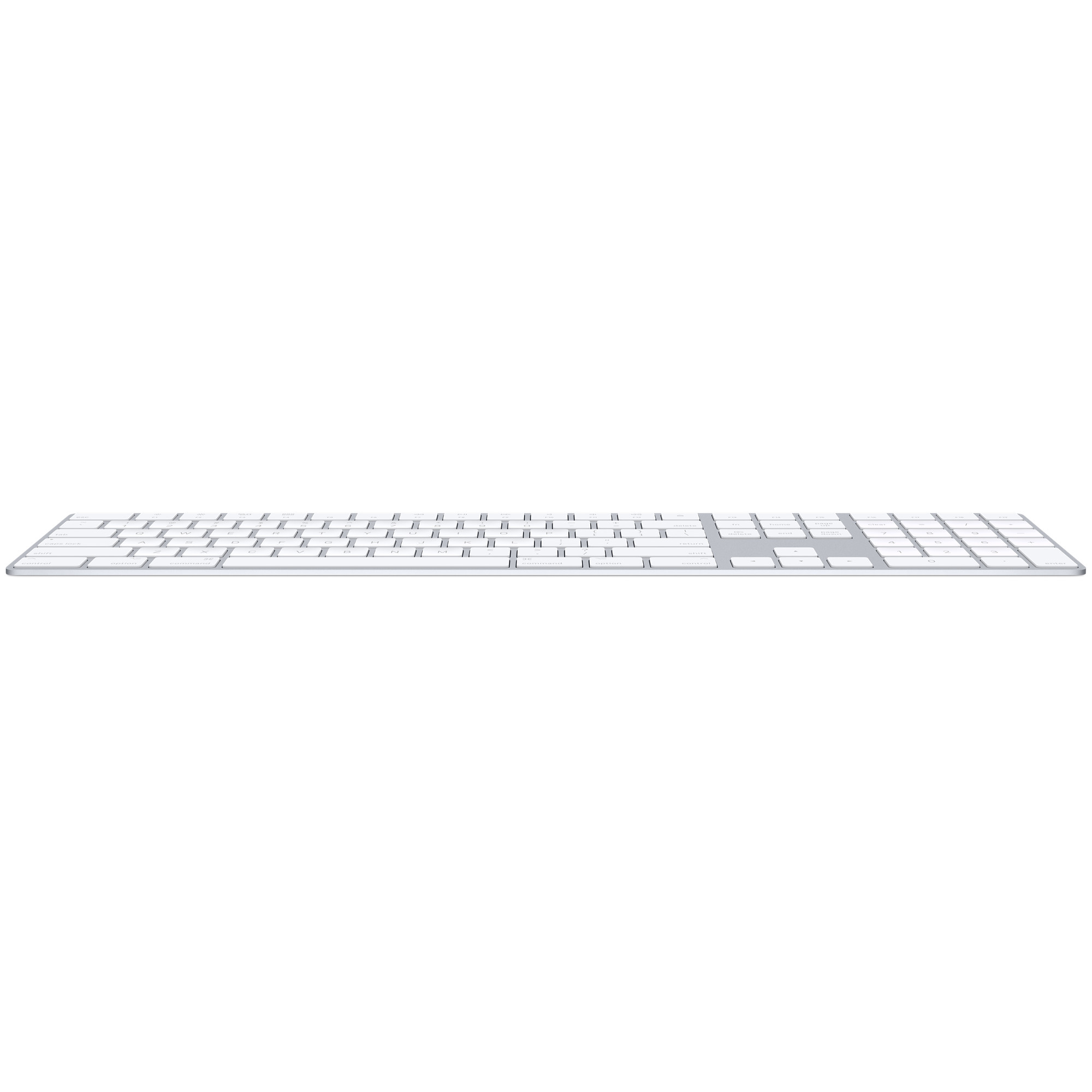 На фото изображено Клавиатура Apple Magic Keyboard с цифровой панелью для Mac, серебристый