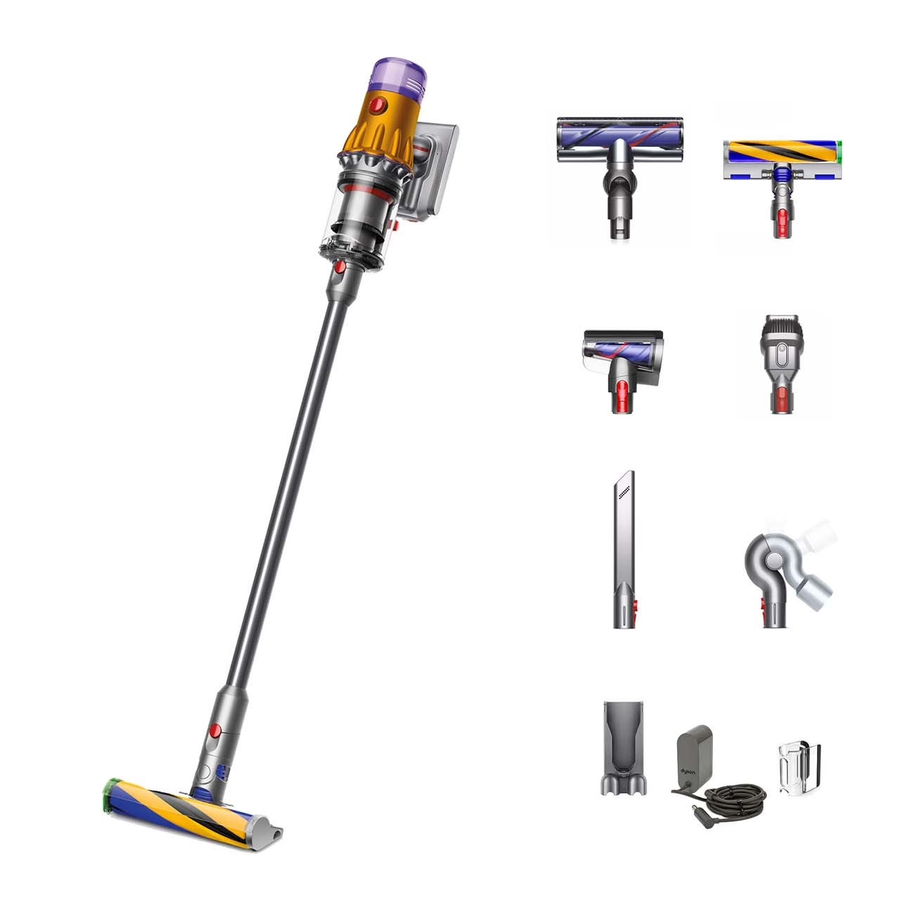 Dyson V12 Detect Slim Absolute, Yellow/Nickel
