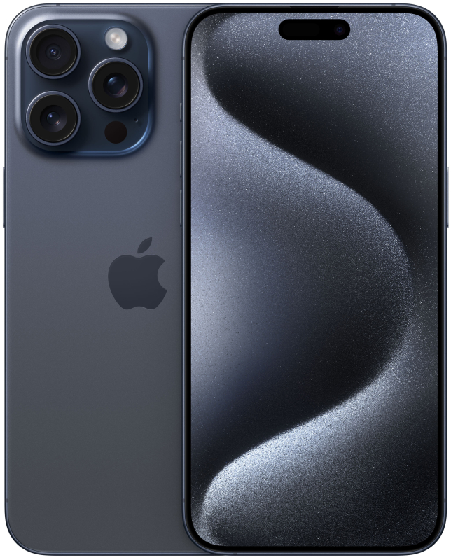 Apple iPhone 15 Pro Max, 512 ГБ, «Титановый синий»