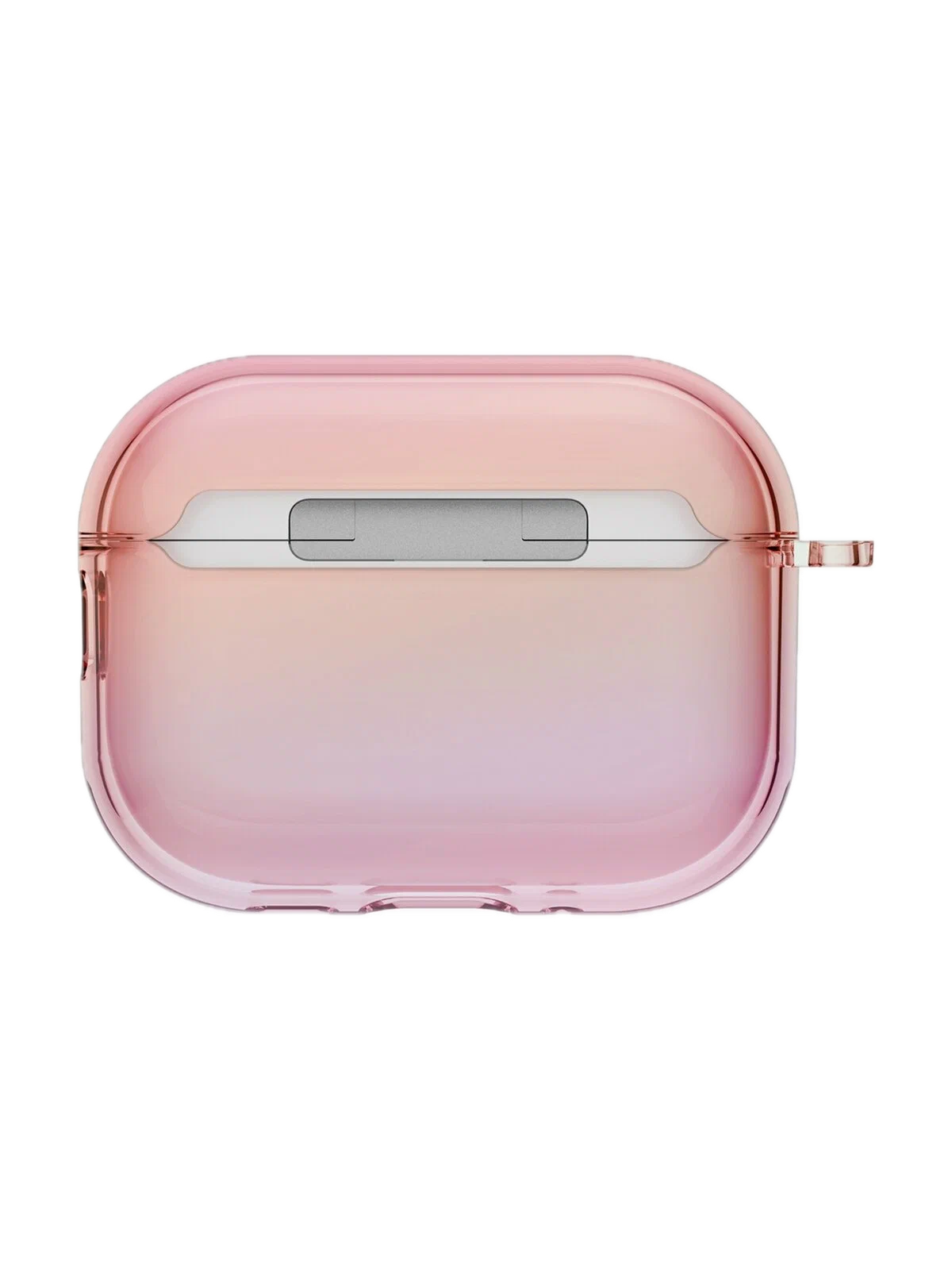 На фото изображено Чехол Uniq Iridescia для AirPods Pro 3, Pink Prism