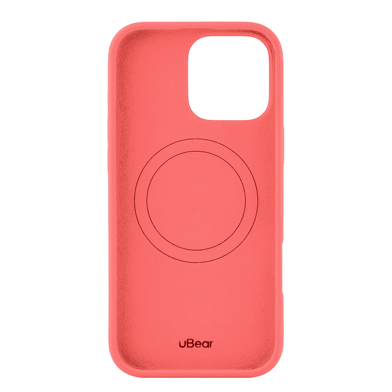 Чехол защитный uBear Touch Mag Case для iPhone 16 Pro Max, розовый