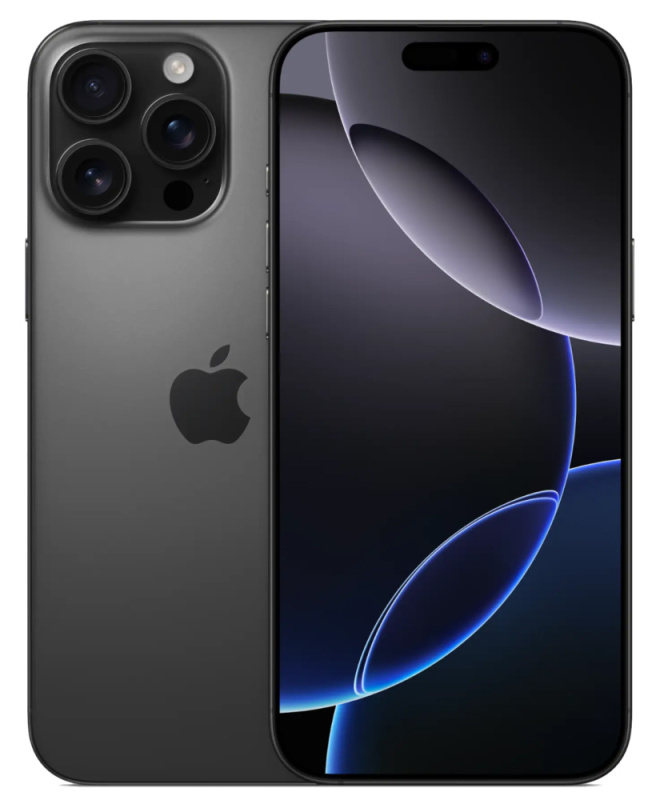 Apple iPhone 16 Pro Max, 512 ГБ, Титановый чёрный