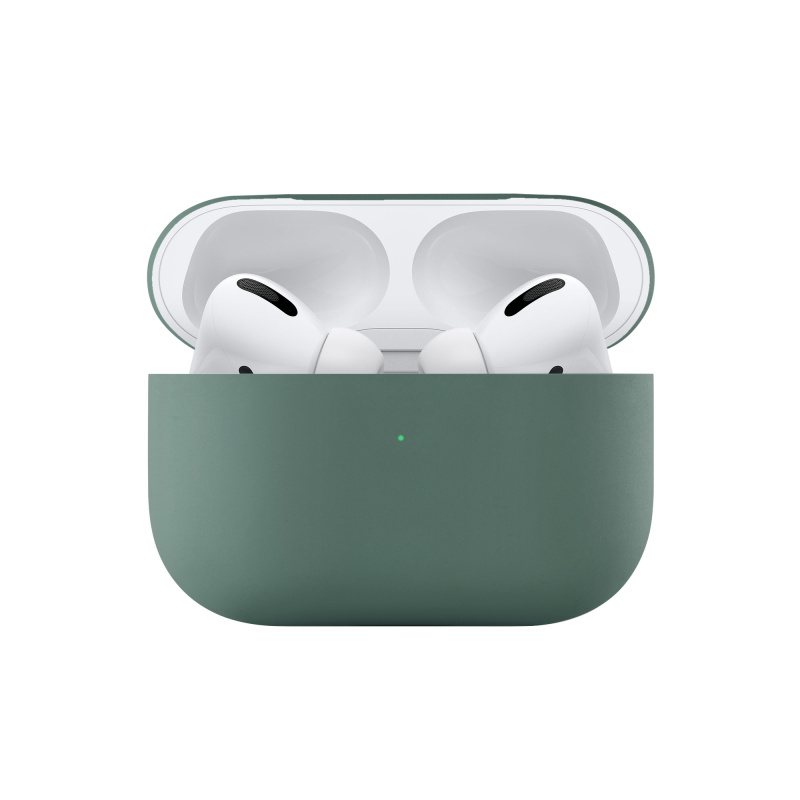 Ультратонкий силиконовый чехол uBear Touch Case for AirPods Pro, зелёный Ультратонкий силиконовый чехол uBear Touch Case for AirPods Pro, зелёный