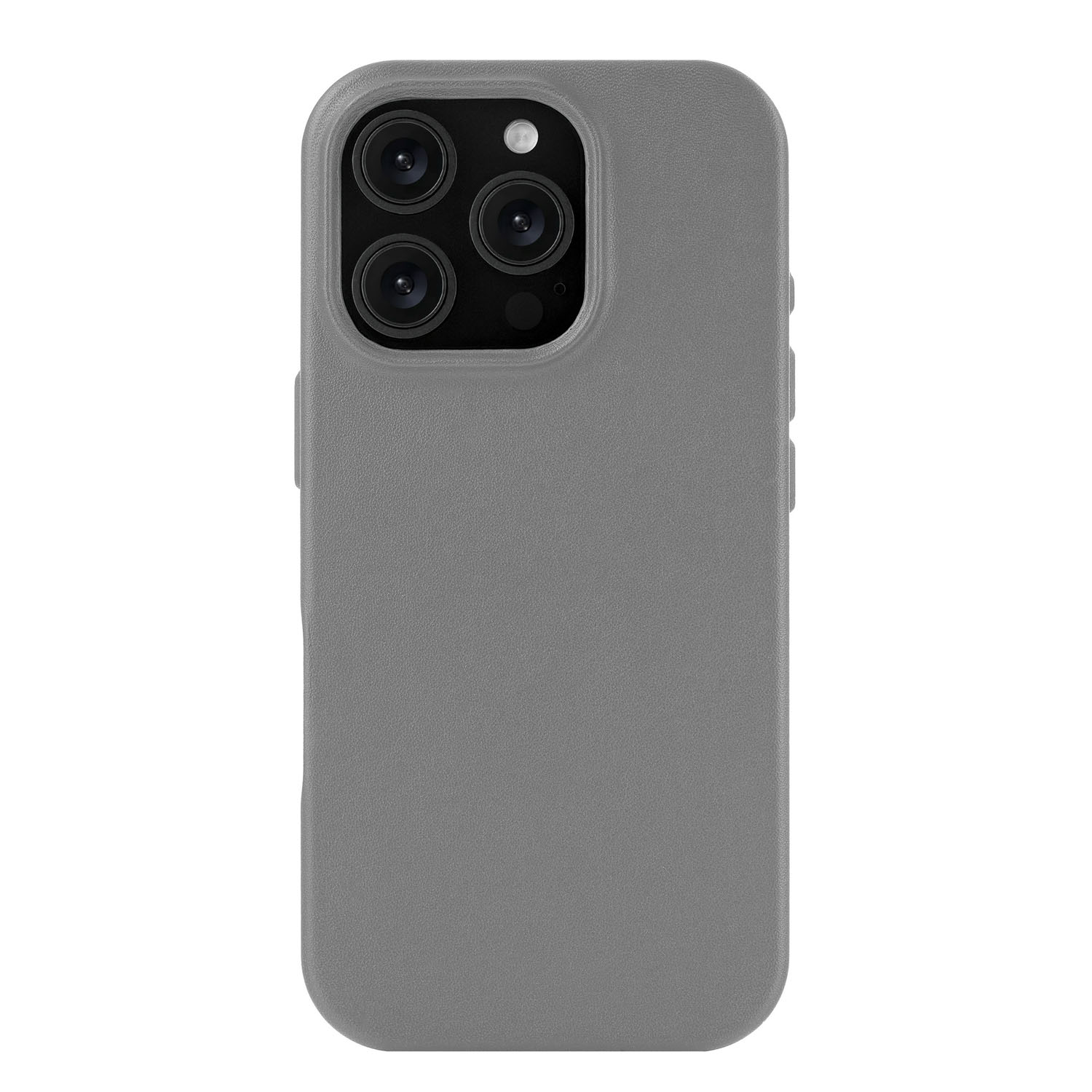 На фото изображено Чехол защитный uBear Capital Case для iPhone 16 Pro, серый