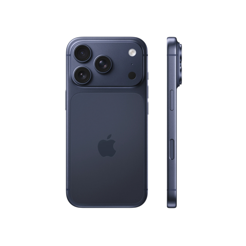 На фото изображено Apple iPhone 17 Pro Max, 2 ТБ, Тёмно-синий