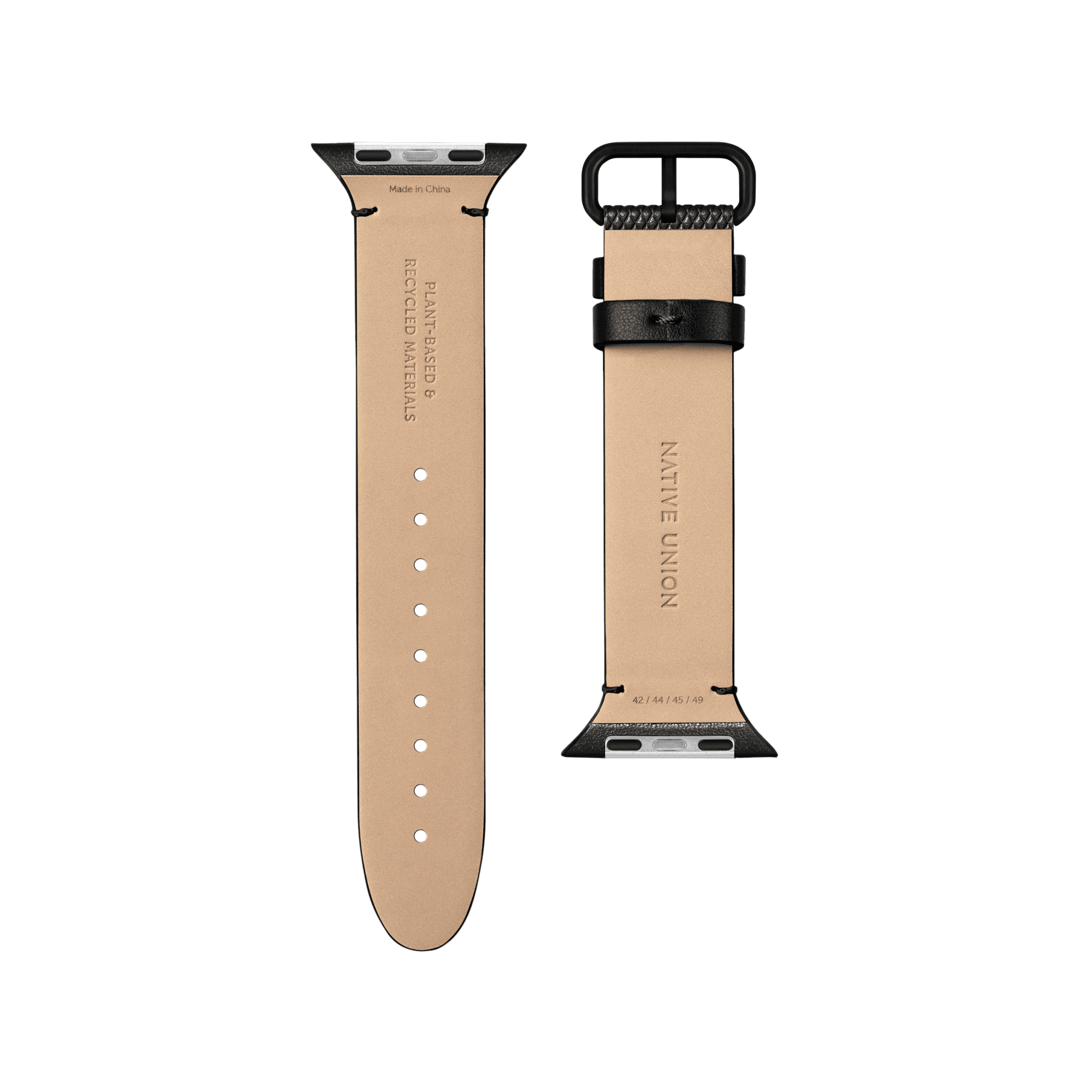 Ремешок Native Union (RE)Classic Strap для Apple Watch 42/44 мм, черный