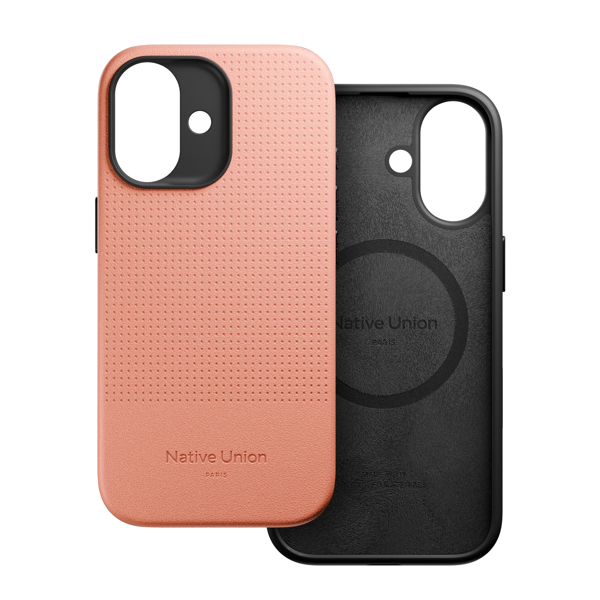 Фото Чехол Native Union Active Case MagSafe для iPhone 17, персиковый На фото изображено Чехол Native Union Active Case MagSafe для iPhone 17, персиковый