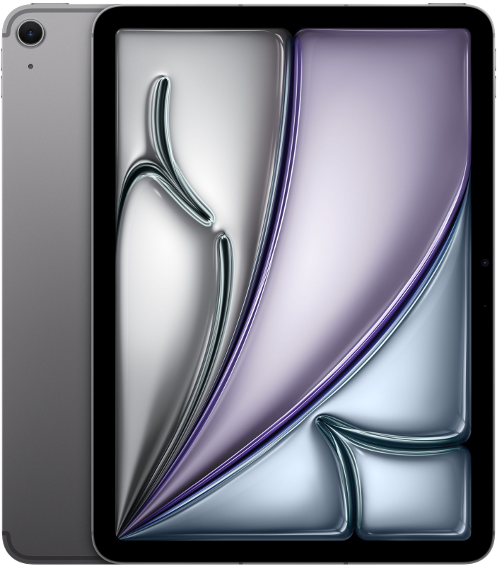 Apple iPad Air M2 11” дюймов Wi-Fi + Cellular 128 ГБ, Серый космос Apple iPad Air M2 11” дюймов Wi-Fi + Cellular 128 ГБ, Серый космос
