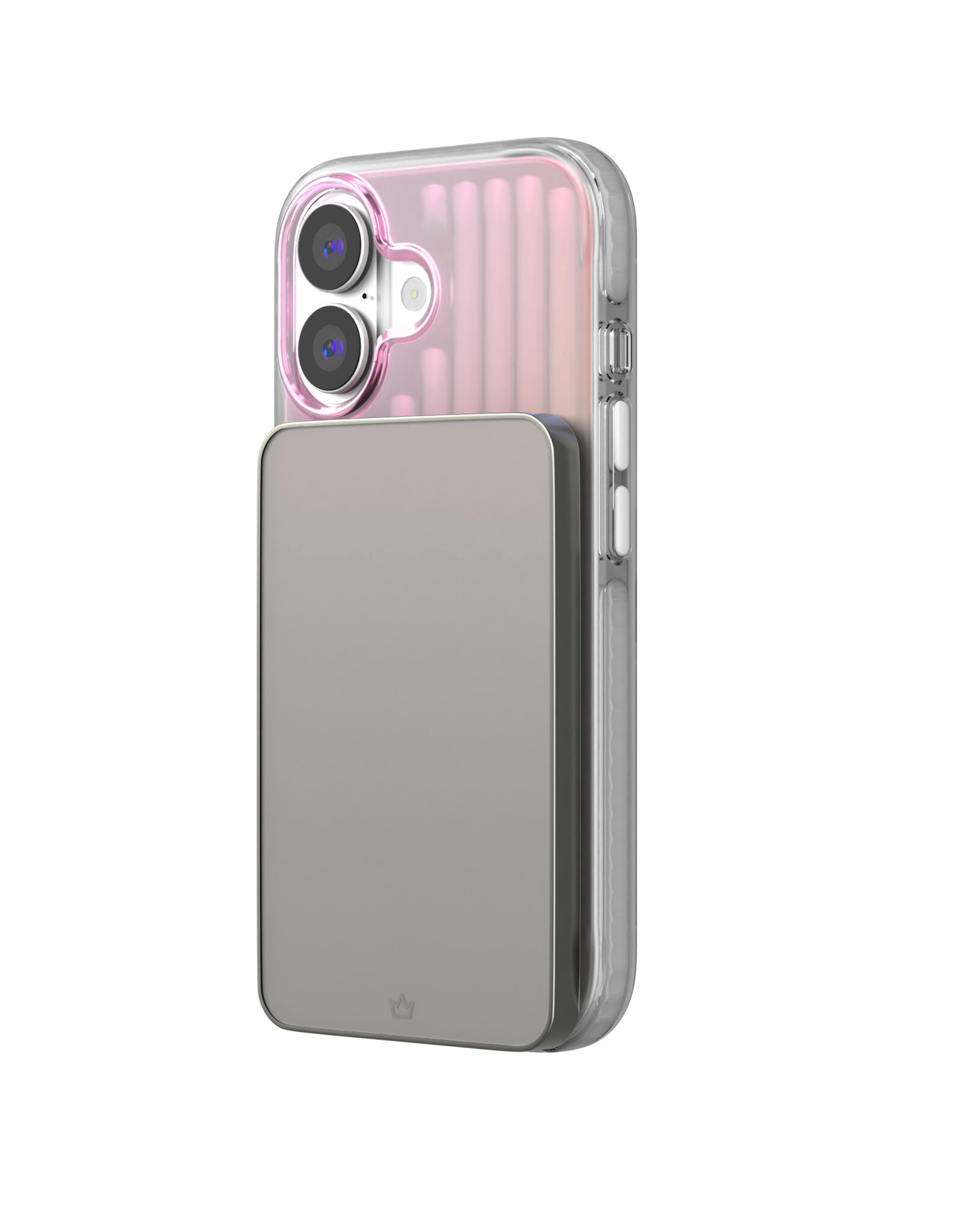 Фото Чехол защитный VLP Pulse Case с MagSafe для iPhone 17, перламутровый На фото изображено Чехол защитный VLP Pulse Case с MagSafe для iPhone 17, перламутровый