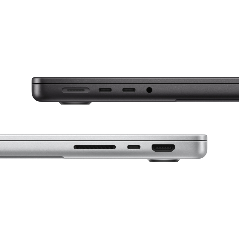 На фото изображено Apple MacBook Pro 16" (M5 Pro, 18C / 20C, 2026) 48 ГБ, 1 ТБ SSD, серебристый