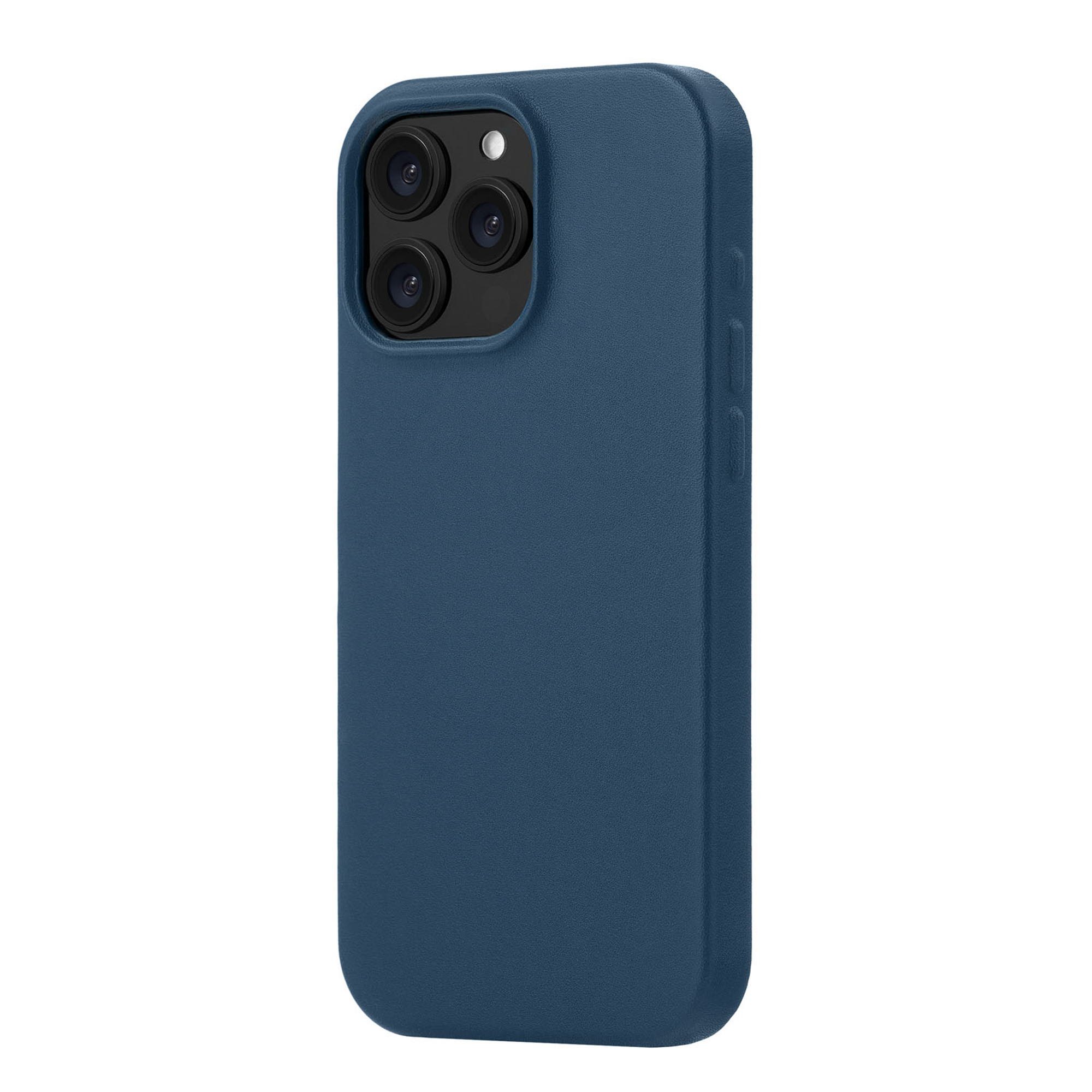 На фото изображено Чехол защитный uBear Capital Case для iPhone 16 Pro Max, синий